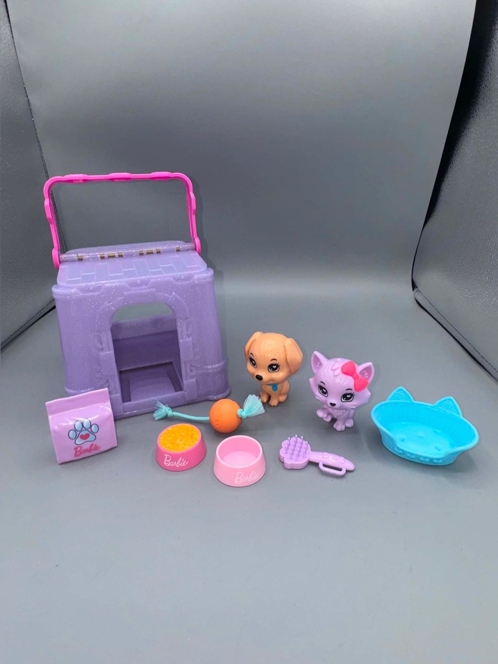 My First Barbie Pet Care Accessories Pack incl. Scribble Pets Palace